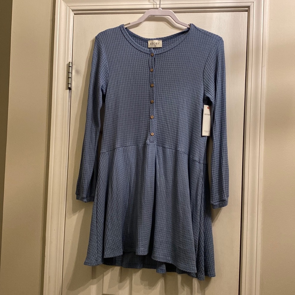 Blue Dress Story size small